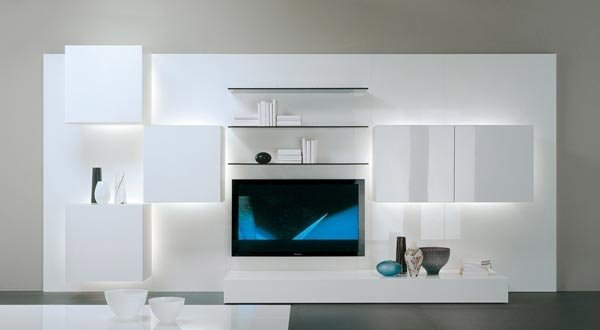 TV-skåp för vardagsrum TV-skåp TV-skåp-vardagsrum Vit design
