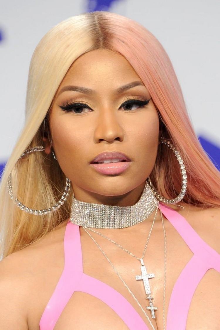Nickie Minaj frisyrer Tvåfärgat hårstrender
