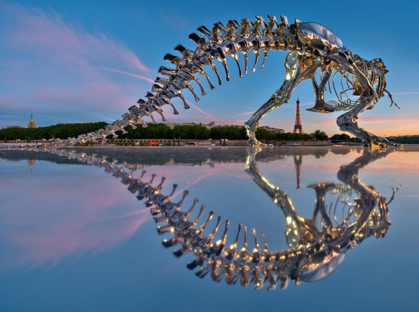 Dinosaur Park Paris-Modern Art Exhibition-Philippe Pasqua