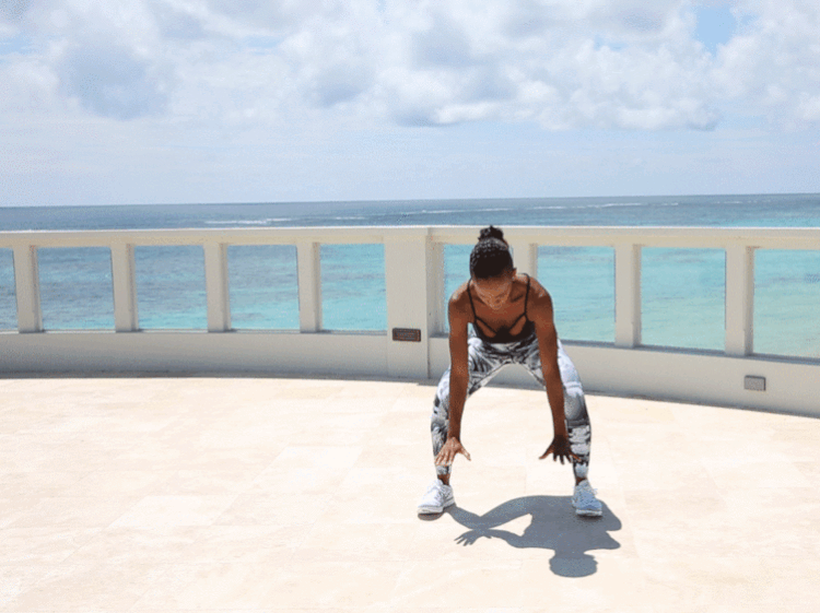 hiit träning övning muskelbyggande fettförbränning fettförbränning push-up hoppar sido knäböj