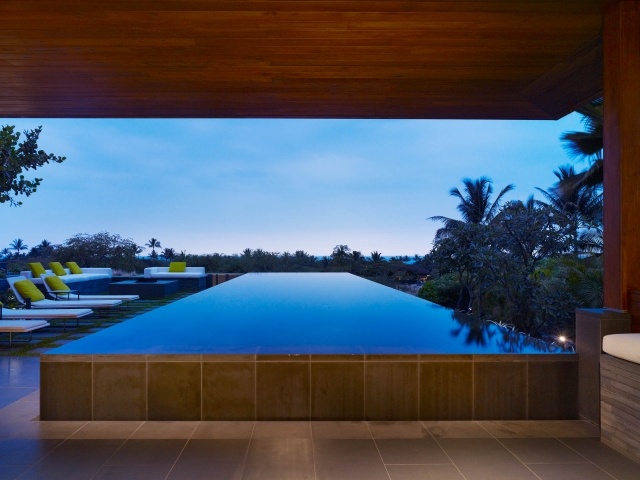 Infinity pool-modern bostad-kona belzberg-arkitekter hawaii arkitektur