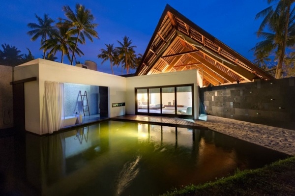 hus indonesien strand exteriör design