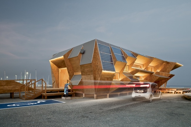 Belysning solpaneler el hus fasad design