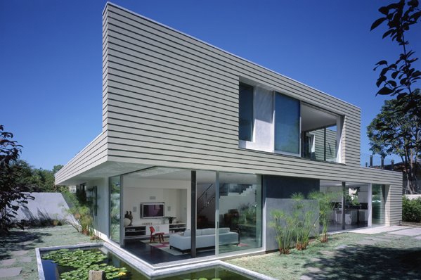 Minimalistisk arkitekturhusdesign