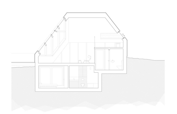 bygga hus takfönster källare sovrum idé nivåer