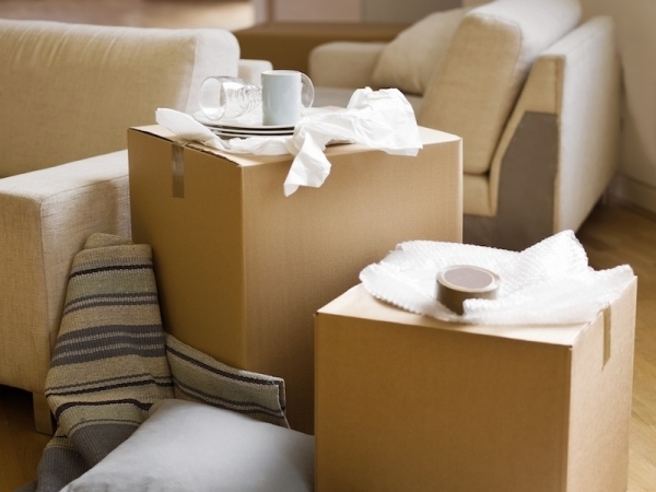 flytta hushållsförpackning flyttlådor öppna smidig process