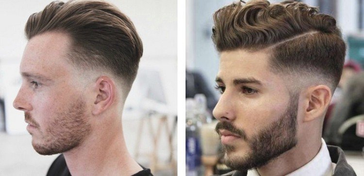 män frisyrer underskrids med övergång djupa styling idéer