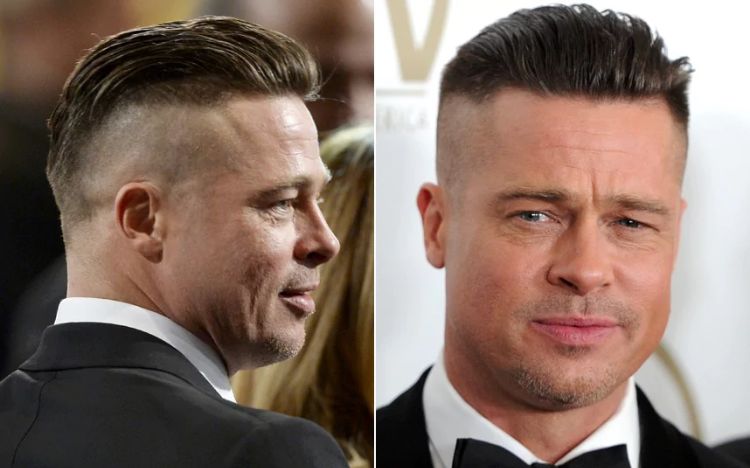 underskuren-män-frisyrer-brad-pitt-militär-stil-raseri