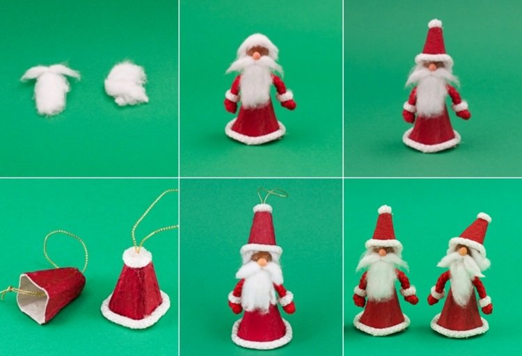 Gör små dekorativa figurer själv inför julen - tinker Nicholas