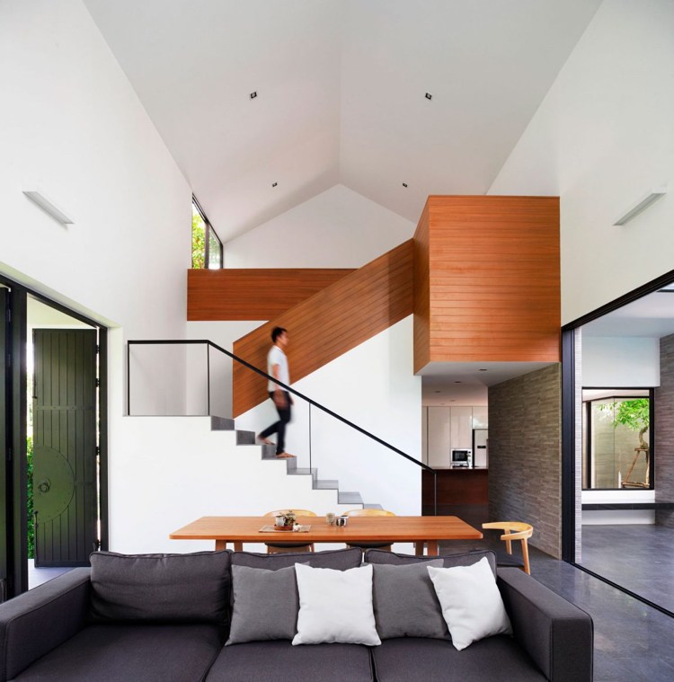 Zen living urban-living room-soffa-antracit-trä