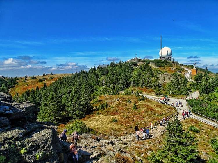 den stora Arber Bavaria semester Bayerska skog sevärdheter
