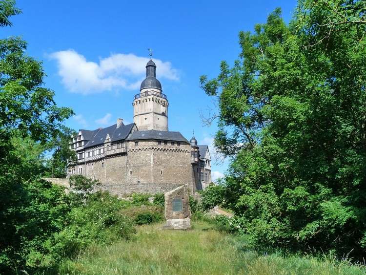 Falkenstein slott Bayern Semester Bayerska skogens sevärdheter