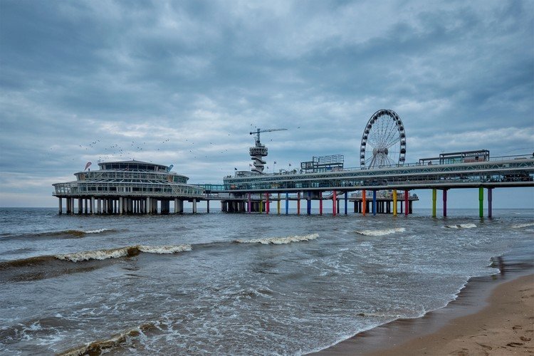 Semester i Holland vid havet Tips Scheveningen strandsemester