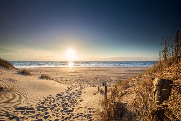 de vackraste stränderna i Holland Strandurlaum med biltips