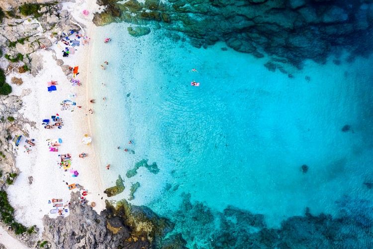 Semester i Kroatien vid havet de vackraste stränderna i Europa