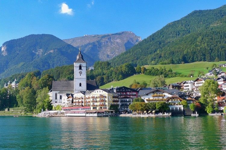 Wolfgangsee resor tipsar de vackraste sjöarna i Österrike