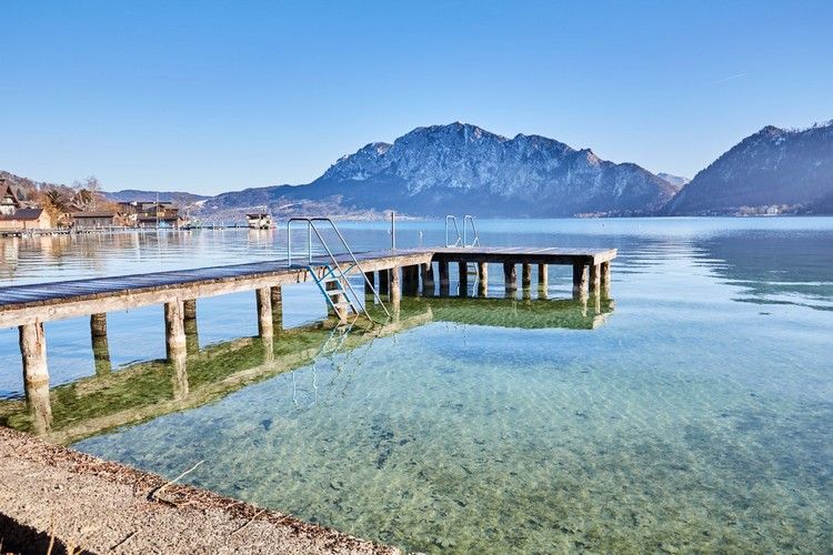 Attersee Österrike de vackraste sjöarna i Europa
