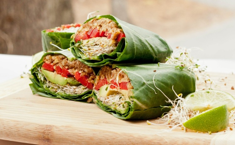 vegan-bantning-wraps-lunch-middag-sallat-blad-vegetarian