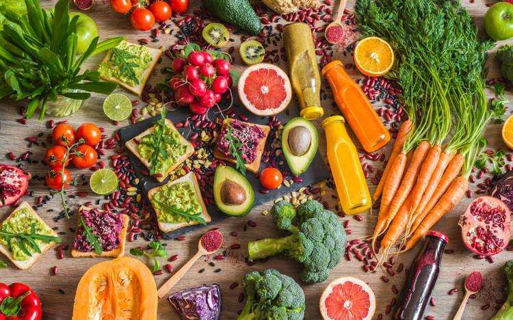 Vegansk kost Friska fördelar Veganismskäl
