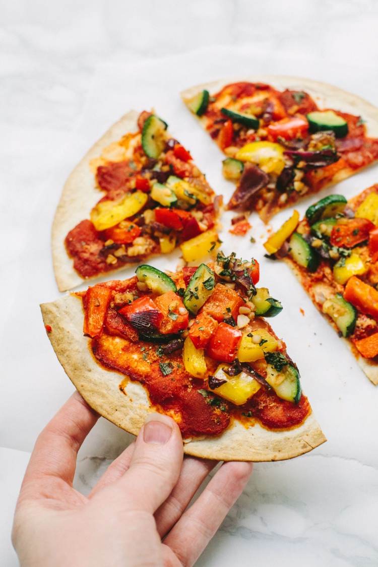 pizza-vegan-mini-idé-barn-middag