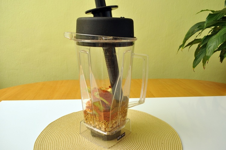 vegan recept hummus mixer pueree snabb förberedelse
