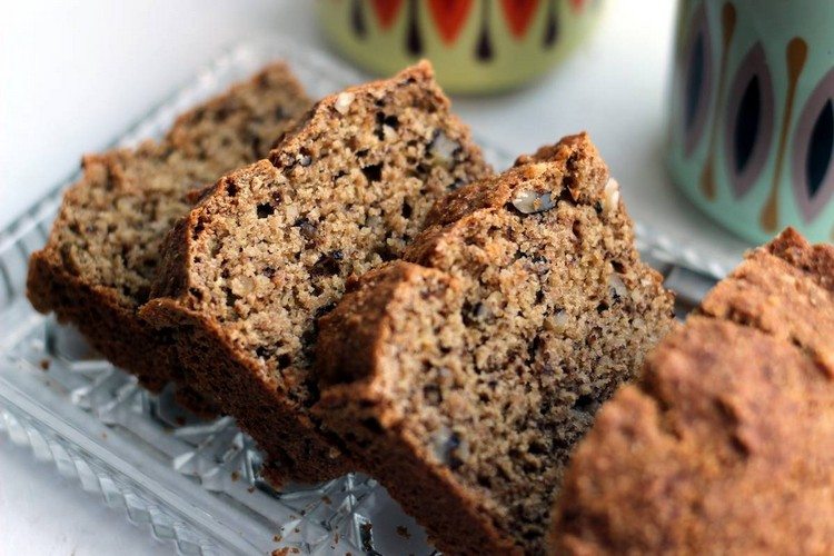 bananbröd vegan valnötter recept