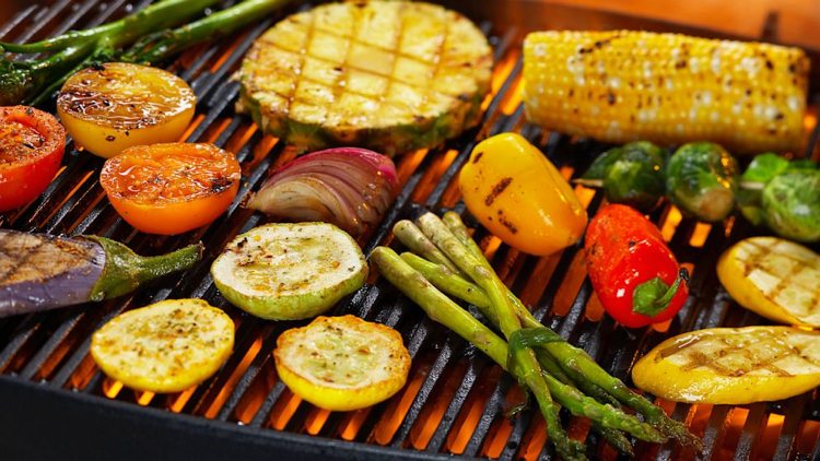 vegetarisk-grill-tips-grönsaker-direkt-grillning-utan aluminiumfolie