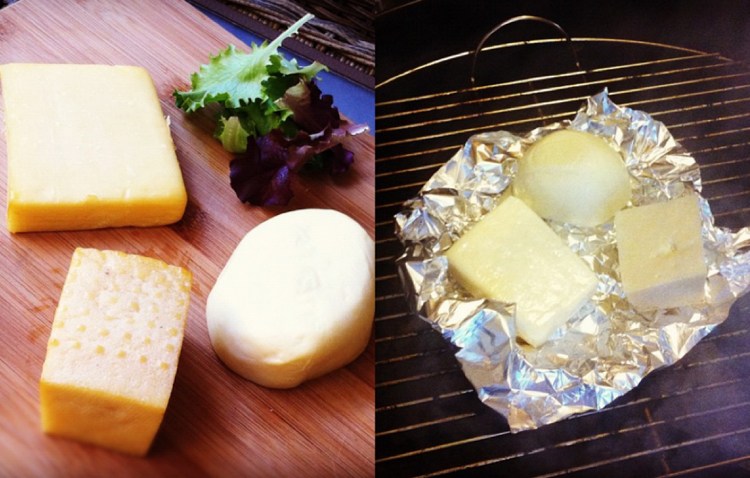 Vegetarisk grillning ost-sorter-tips-tricks-mjuk-aluminiumfolie