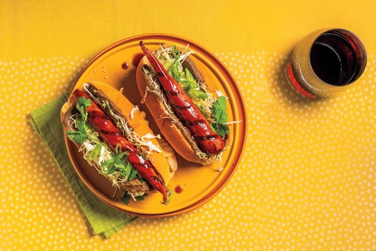 bästa vegetariska grillreceptet vegankorvrecept