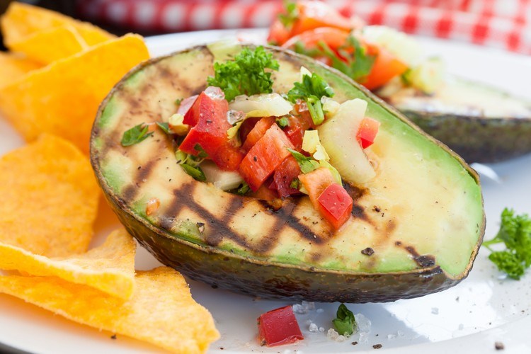 grillat avokadorecept bästa vegetariska grillrecept