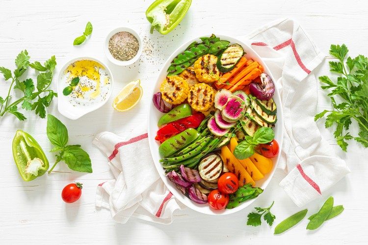 Rostade grönsaker recept enkla vegetariska grillrecept