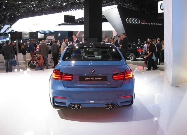 BMW M3 2014 M4 2014 bak