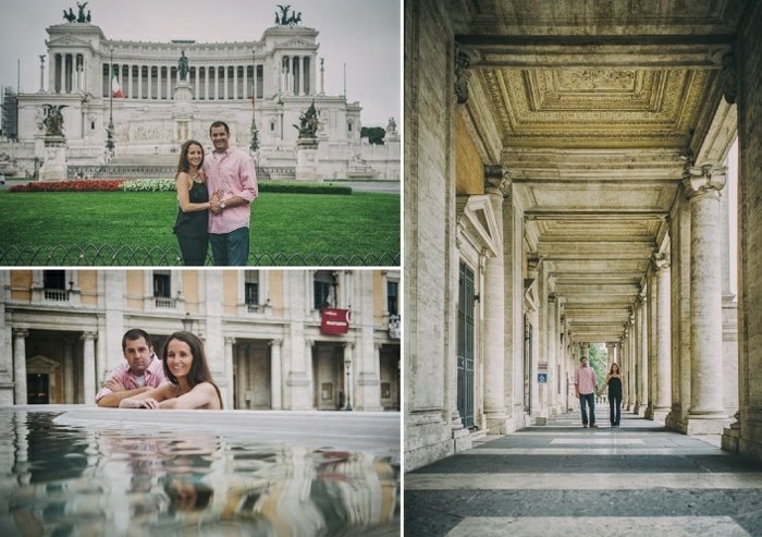 Rom landmärken resor fontän romantisk förlovning fira