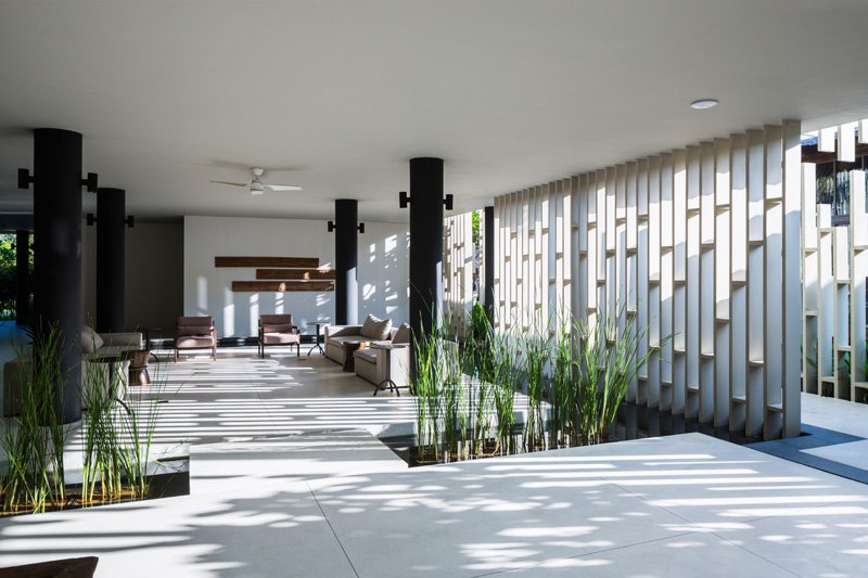vertikal-trädgård-väntrum-spa-center-design-idéer