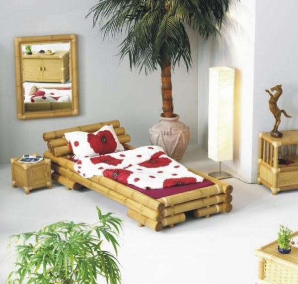 Sovsängstomme gjord av möbler i bambu