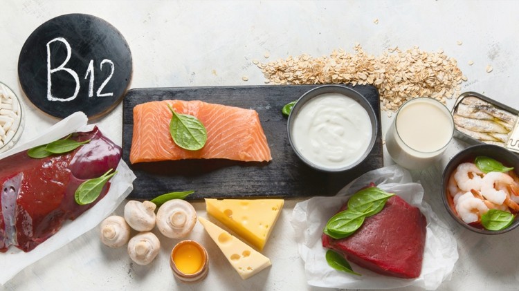 Få vitamin B12 från kött, fisk och mejeriprodukter