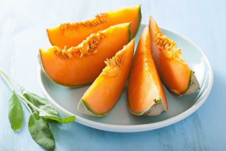 c -vitamin bästa mat cantaloupemelon