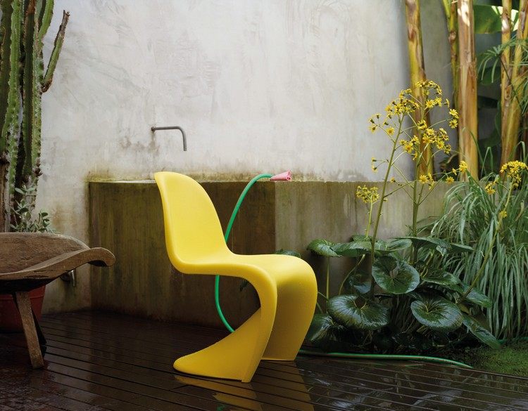 Vitra stolar panton-stol-stol-gul-designklassiker