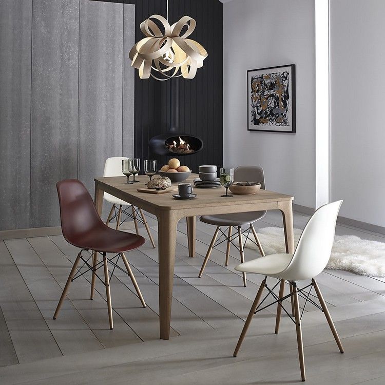 Vitra stolar inredning-modern-design klassisk-matsal