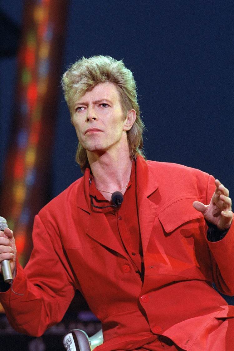 David Bowie Mullet Hairstyle Hair Trends for Men