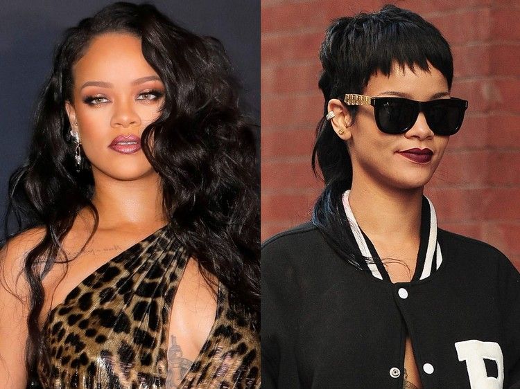 Rihanna frisyrer bilder mullet 2021 moderna korta frisyrer