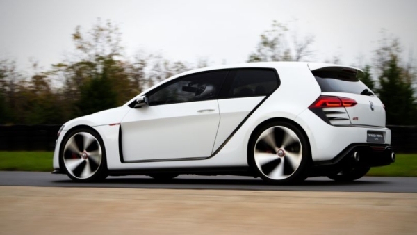 Volkswagen r evo Design-Vision GTI-Concept vit modern version
