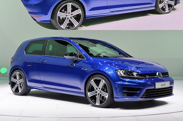 VW Golf-R Evo starkare snabbare 370 hk autoshow Beijing-2014
