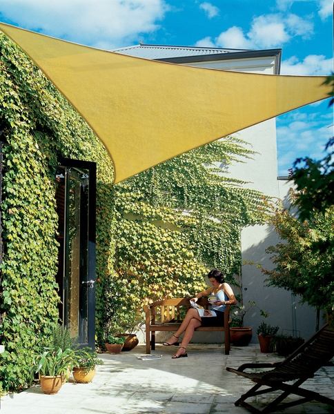 Markis för terrass balkong murgröna fasad grönare
