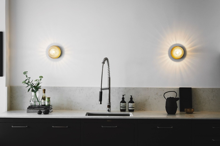 vägg- och taklampa design inspiration solstrålar