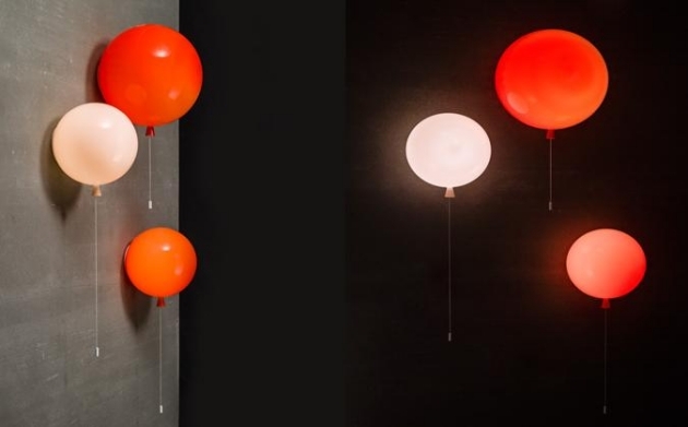 Vägg- och taklampor minne brokis luftballoons montage