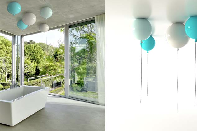taklampor luftballonger badrumstillverkare brokis