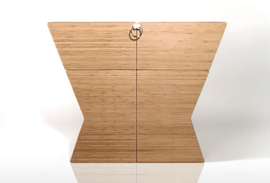 Bassinet YiAhn konvertibel bambu plywood eko design