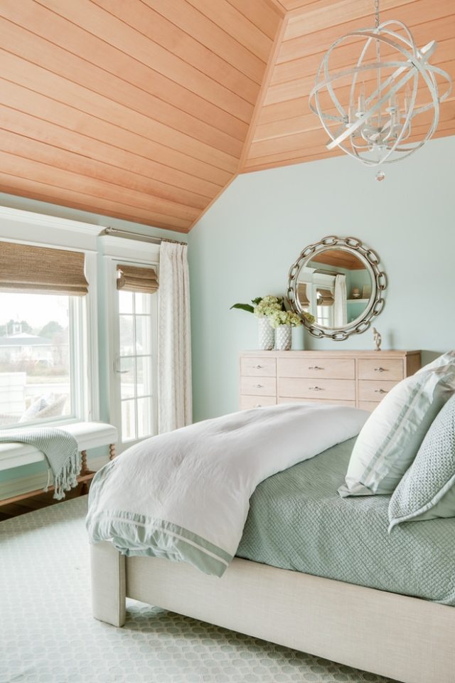 Pastell-färg-kombination-avkopplande-avkopplande-sovrum-vägg