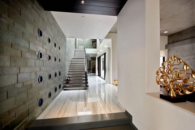 Väggdesign-korridor-design vägg-porslin stengods